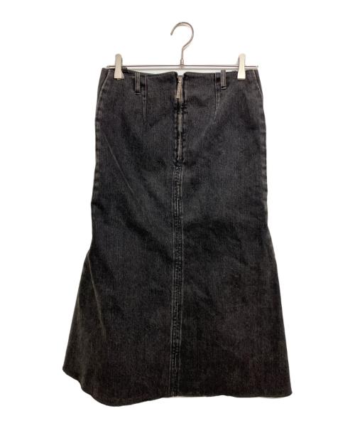 BALENCIAGA（バレンシアガ）BALENCIAGA (バレンシアガ) デニムスカート　572191 TBP47 ブラック サイズ:SIZE 38の古着・服飾アイテム