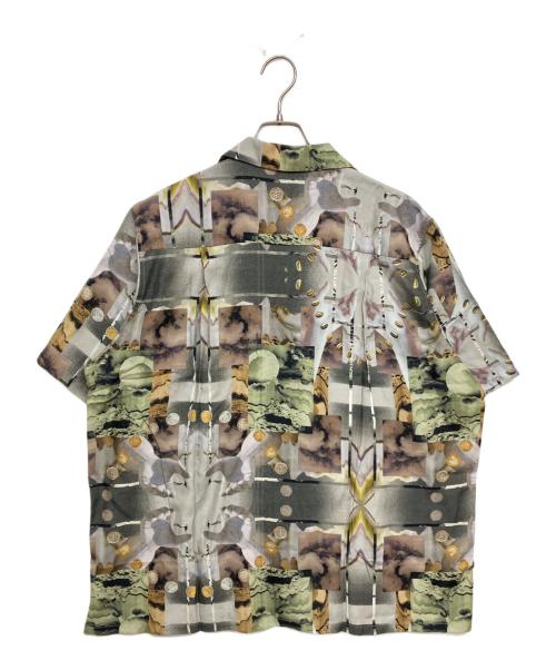 BAL（バル）BAL (バル) bal COLLAGE LYOCELL SS SHIRT　BAL-2095 グレー サイズ:SIZE 3 未使用品の古着・服飾アイテム
