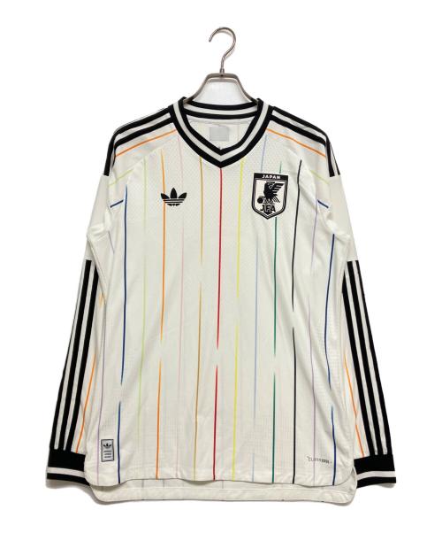 adidas（アディダス）adidas (アディダス) ゲームシャツ　JZ9698 ホワイト サイズ:SIZE XLの古着・服飾アイテム