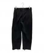 Engineered Garmentsエンジニアド ガーメンツ）の古着「Knit Leisure Pant 12oz CP Fleeceed」｜ブラック
