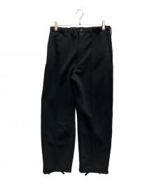 Engineered Garments（エンジニアド ガーメンツ）の古着「Knit Leisure Pant 12oz CP Fleeceed」｜ブラック