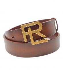 RALPH LAUREN（ラルフローレン）の古着「RL ヴァケッタ レザー ベルト 5C 5673」｜ブラウン