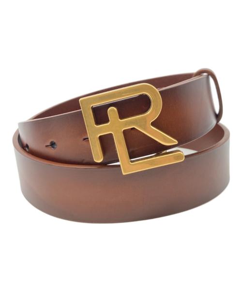 RALPH LAUREN（ラルフローレン）RALPH LAUREN (ラルフローレン) RL ヴァケッタ レザー ベルト 5C 5673 ブラウン サイズ:SIZE 32/80の古着・服飾アイテム