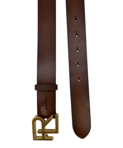 RALPH LAUREN（ラルフローレン）RALPH LAUREN (ラルフローレン) RL ヴァケッタ レザー ベルト 5C 5673 ブラウン サイズ:SIZE 32/80の古着・服飾アイテム