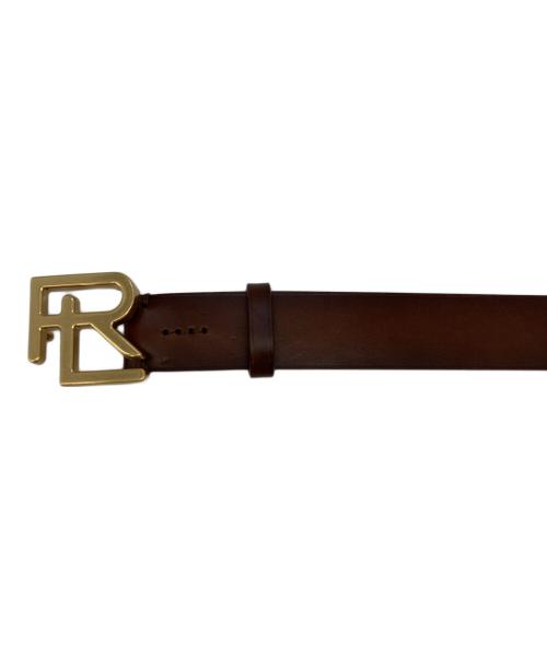 RALPH LAUREN（ラルフローレン）RALPH LAUREN (ラルフローレン) RL ヴァケッタ レザー ベルト 5C 5673 ブラウン サイズ:SIZE 32/80の古着・服飾アイテム