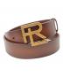 RALPH LAUREN（ラルフローレン）の古着「RL ヴァケッタ レザー ベルト 5C 5673」｜ブラウン