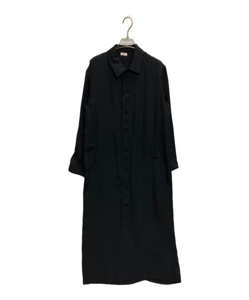LOEFF（ロエフ）LOEFF (ロエフ) シャツワンピース　8826-234-0086 ブラック サイズ:SIZE 1の古着・服飾アイテム