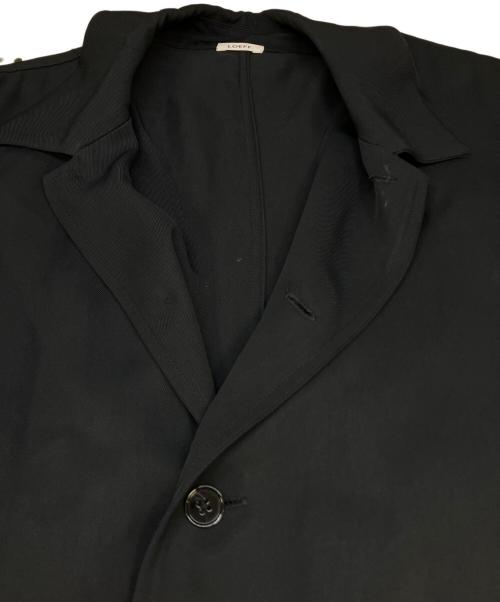LOEFF（ロエフ）LOEFF (ロエフ) シャツワンピース　8826-234-0086 ブラック サイズ:SIZE 1の古着・服飾アイテム