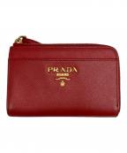 PRADAプラダ）の古着「2つ折り財布　1PP122」｜レッド