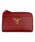 PRADA（プラダ）の古着「2つ折り財布　1PP122」｜レッド