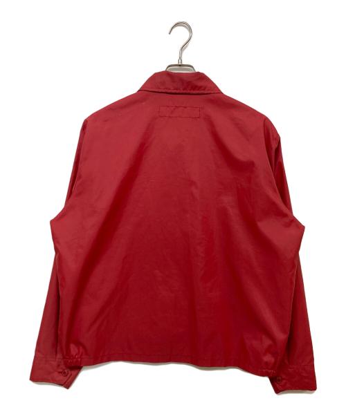 PLAY COMME des GARCONS（プレイコムデギャルソン）PLAY COMME des GARCONS (プレイコムデギャルソン) ナイロンジャケット レッド サイズ:SIZE Mの古着・服飾アイテム