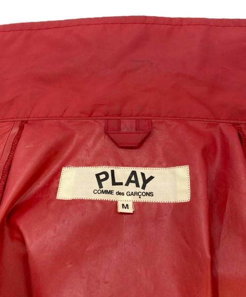 PLAY COMME des GARCONS（プレイコムデギャルソン）PLAY COMME des GARCONS (プレイコムデギャルソン) ナイロンジャケット レッド サイズ:SIZE Mの古着・服飾アイテム