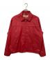 PLAY COMME des GARCONS（プレイコムデギャルソン）の古着「ナイロンジャケット」｜レッド