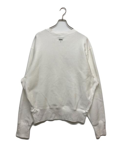 GDC（ジーディーシー）GDC (ジーディーシー) trico sweat　GD0161 ホワイト サイズ:SIZE XLの古着・服飾アイテム