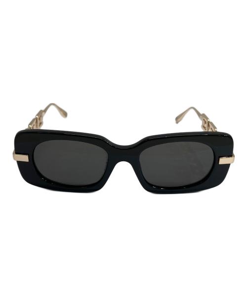 AMBUSH（アンブッシュ）AMBUSH (アンブッシュ) A CHAIN SUNGLASSES　12115068 ブラック×ゴールド サイズ:51口19-145の古着・服飾アイテム