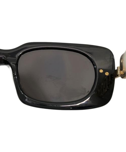 AMBUSH（アンブッシュ）AMBUSH (アンブッシュ) A CHAIN SUNGLASSES　12115068 ブラック×ゴールド サイズ:51口19-145の古着・服飾アイテム