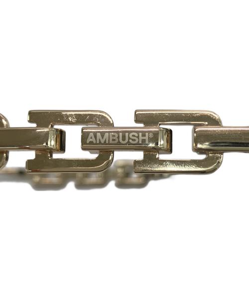 AMBUSH（アンブッシュ）AMBUSH (アンブッシュ) A CHAIN SUNGLASSES　12115068 ブラック×ゴールド サイズ:51口19-145の古着・服飾アイテム