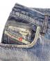中古・古着 DIESEL (ディーゼル) 転写プリントデニムパンツ　D-KROOLEY-B インディゴ サイズ:SIZE30：12000円