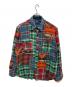POLO RALPH LAUREN（ポロ・ラルフローレン）の古着「CLASSIC FIT PATCHWORK SHIRT/クラシックフィットパッチワークシャツ」｜マルチカラー