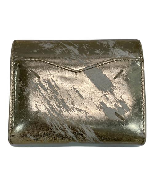 Maison Margiela（メゾンマルジェラ）Maison Margiela (メゾンマルジェラ) コンパクトウォレット　S56UI10136 P3029 ゴールド サイズ:実寸サイズをご参照下さい。の古着・服飾アイテム