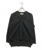CDGシーディージー）の古着「CDG OUTSIDED SEAM CARDIGAN　SZ-N008」｜ブラック