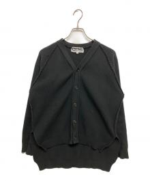 CDG（シーディージー）の古着「CDG OUTSIDED SEAM CARDIGAN　SZ-N008」｜ブラック