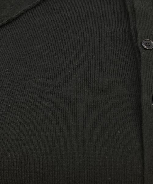 CDG（シーディージー）CDG (シーディージー) CDG OUTSIDED SEAM CARDIGAN　SZ-N008 ブラック サイズ:SIZE Mの古着・服飾アイテム