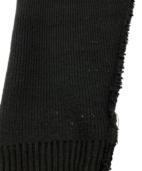 CDG（シーディージー）CDG (シーディージー) CDG OUTSIDED SEAM CARDIGAN　SZ-N008 ブラック サイズ:SIZE Mの古着・服飾アイテム