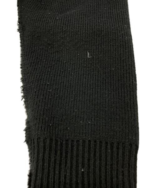 CDG（シーディージー）CDG (シーディージー) CDG OUTSIDED SEAM CARDIGAN　SZ-N008 ブラック サイズ:SIZE Mの古着・服飾アイテム