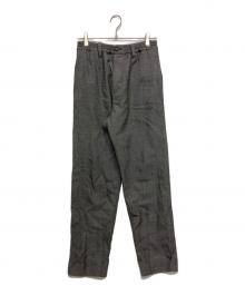MARNI（マルニ）の古着「ステッチ配色ウールパンツ　PUMU0156U3 UTW974」｜グレー