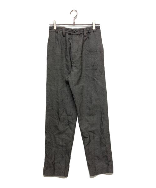 MARNI（マルニ）MARNI (マルニ) ステッチ配色ウールパンツ　PUMU0156U3 UTW974 グレー サイズ:SIZE 46の古着・服飾アイテム