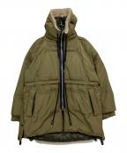 sacaiサカイ）の古着「22AWパテッドブルゾン 22-02898M」｜カーキ