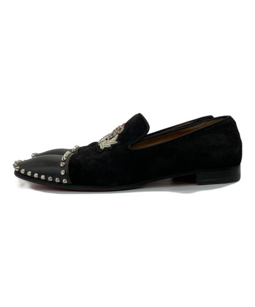Christian Louboutin（クリスチャン・ルブタン）Christian Louboutin (クリスチャン・ルブタン) スリッポン ブラック サイズ:SIZE44の古着・服飾アイテム