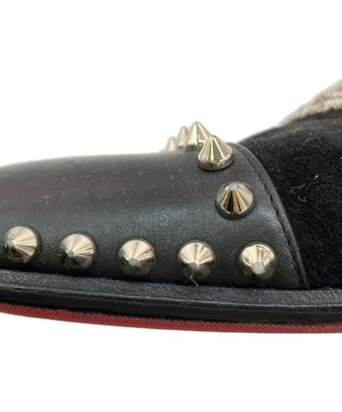 Christian Louboutin（クリスチャン・ルブタン）Christian Louboutin (クリスチャン・ルブタン) スリッポン ブラック サイズ:SIZE44の古着・服飾アイテム