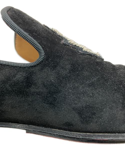 Christian Louboutin（クリスチャン・ルブタン）Christian Louboutin (クリスチャン・ルブタン) スリッポン ブラック サイズ:SIZE44の古着・服飾アイテム