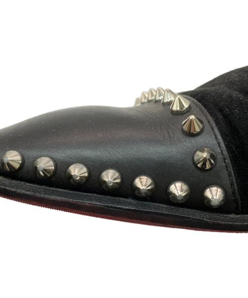 Christian Louboutin（クリスチャン・ルブタン）Christian Louboutin (クリスチャン・ルブタン) スリッポン ブラック サイズ:SIZE44の古着・服飾アイテム