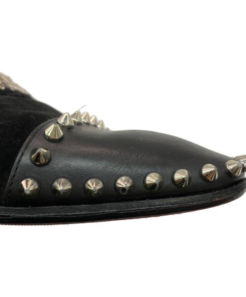 Christian Louboutin（クリスチャン・ルブタン）Christian Louboutin (クリスチャン・ルブタン) スリッポン ブラック サイズ:SIZE44の古着・服飾アイテム
