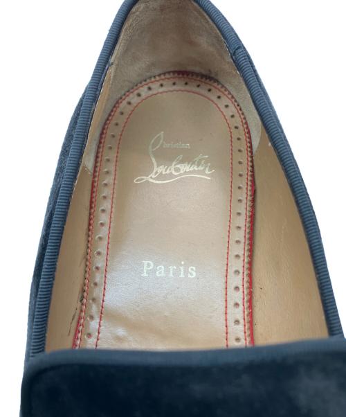 Christian Louboutin（クリスチャン・ルブタン）Christian Louboutin (クリスチャン・ルブタン) スリッポン ブラック サイズ:SIZE44の古着・服飾アイテム
