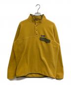 Patagonia SYNCHILLAパタゴニア シンチラ）の古着「ライトウェイト・シンチラ・スナップT・プルオーバー　25551」｜イエロー
