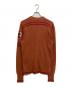 RRL (ダブルアールエル) レタードニットカーディガン オレンジ サイズ:SIZE M：18000円