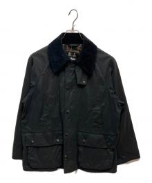 Barbour（バブアー）の古着「BEDALE / ビデイル ピーチスキン オーバーサイズフィット コットン ブルゾン 241mca0933」｜ネイビー