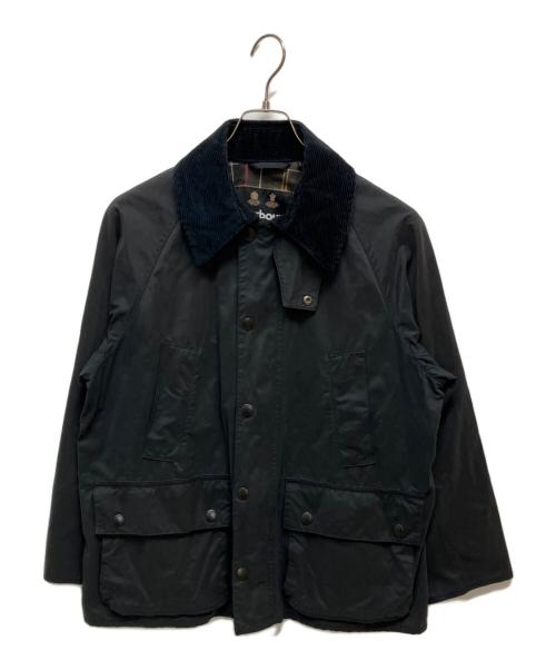 Barbour（バブアー）Barbour (バブアー) BEDALE / ビデイル ピーチスキン オーバーサイズフィット コットン ブルゾン 241mca0933 ネイビー サイズ:SIZE36の古着・服飾アイテム