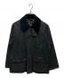 Barbour（バブアー）の古着「BEDALE / ビデイル ピーチスキン オーバーサイズフィット コットン ブルゾン 241mca0933」｜ネイビー
