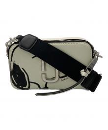 MARC JACOBS×PEANUTS（マークジェイコブス×ピーナッツ）の古着「ザスナップショット ショルダー カメラバッグ M0016815」｜ブラック×ホワイト