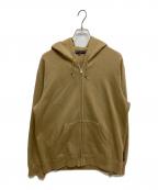 COMME des GARCONS HOMMEコムデギャルソン オム）の古着「ジップパーカー HG-T002」｜ベージュ