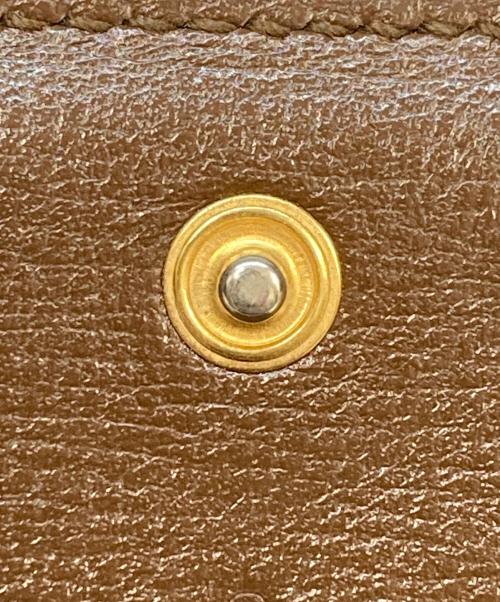 GUCCI（グッチ）GUCCI (グッチ) ハートモチーフウォレット　648848 ベージュ・ブラウン サイズ:実寸サイズを参照くださいの古着・服飾アイテム