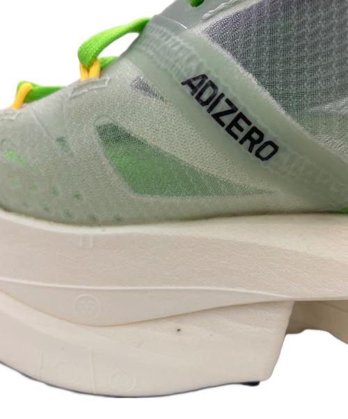 adidas（アディダス）adidas (アディダス) ADIZERO PRIME X グリーン×ベージュ サイズ:SIZE24.5cm 未使用品の古着・服飾アイテム