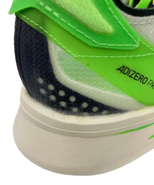adidas（アディダス）adidas (アディダス) ADIZERO PRIME X グリーン×ベージュ サイズ:SIZE24.5cm 未使用品の古着・服飾アイテム