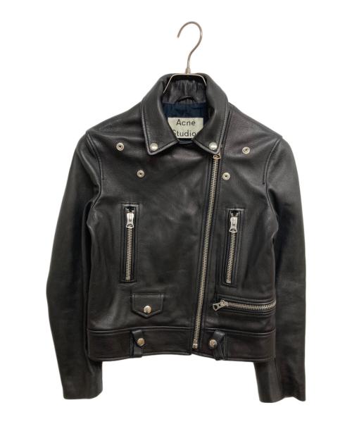 Acne studios（アクネ ストゥディオズ）Acne studios (アクネ ストゥディオズ) ライダースジャケット ブラック サイズ:SIZE34の古着・服飾アイテム