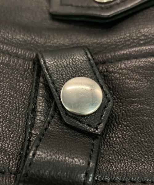 Acne studios（アクネ ストゥディオズ）Acne studios (アクネ ストゥディオズ) ライダースジャケット ブラック サイズ:SIZE34の古着・服飾アイテム